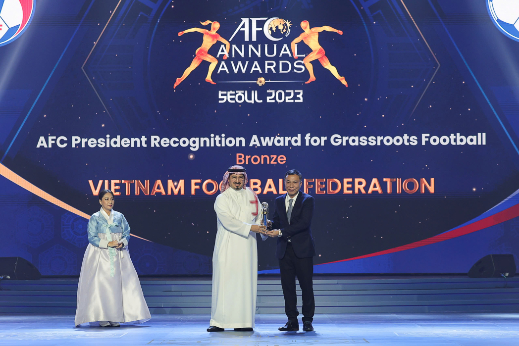 越南足協入圍亞足聯2026年度鑽石級會員協會三強 · 報道配圖